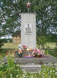 Памятник погибшим воинам-землякам, д. Чушевицы.