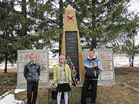 Памятник погибшим в годы Великой Отечественной войны, д, Коротковская.