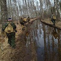 По лесным дорогам. Поисковый отряд «Путь воина» (г. Вологда). 