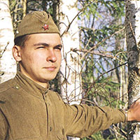 Боец Вологодского поискового отряда Максим Гребенщиков