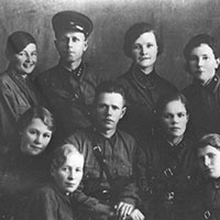 Личный состав сформированного в Вологде ВСП-312.