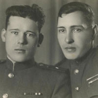 Победители. Послевоенный снимок. Вологда.