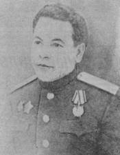 Командир 368 стрелковой дивизии генерал-майор В.К. Сопенко
