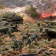 К 75-летию Курской битвы: презентация диорамы