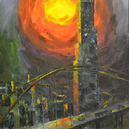 Выставка живописи молодых вологодских художников Семёна Ганичева и Ираиды Васильевой «Другие миры»