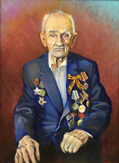 Владимир Баринов. Ветеран ВОВ Кудряшов В.А.