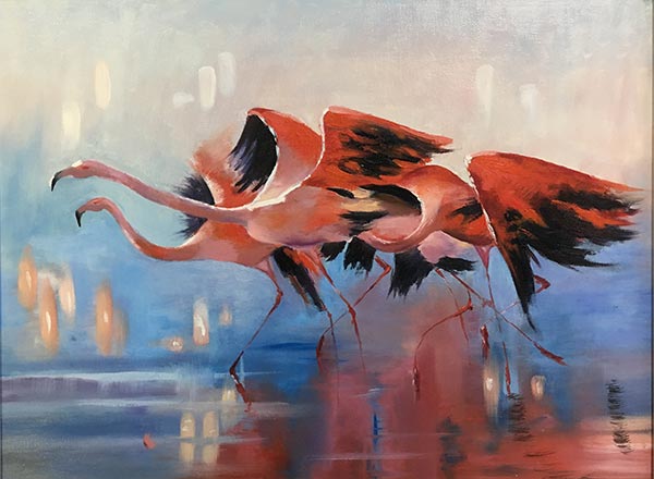 Фуникова Ирина. Фламинго