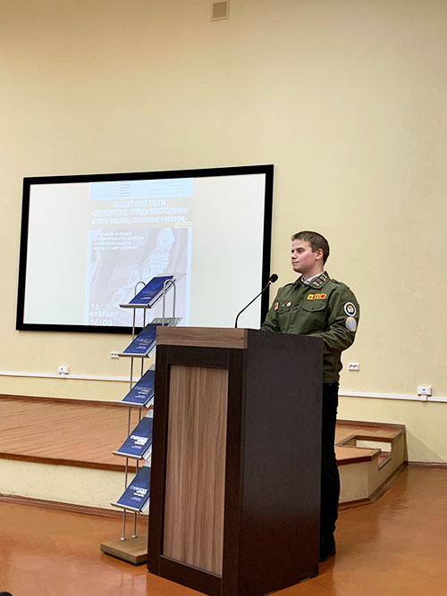 Командир действующего Вологодского ССО Алексей Елисеев