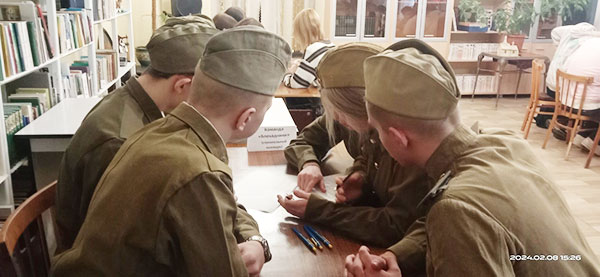 Итоги патриотической игры «Из  пламени войны» подвели в Областной научной библиотеке