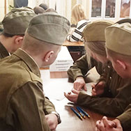 Итоги патриотической игры «Из  пламени войны» подвели в Областной научной библиотеке